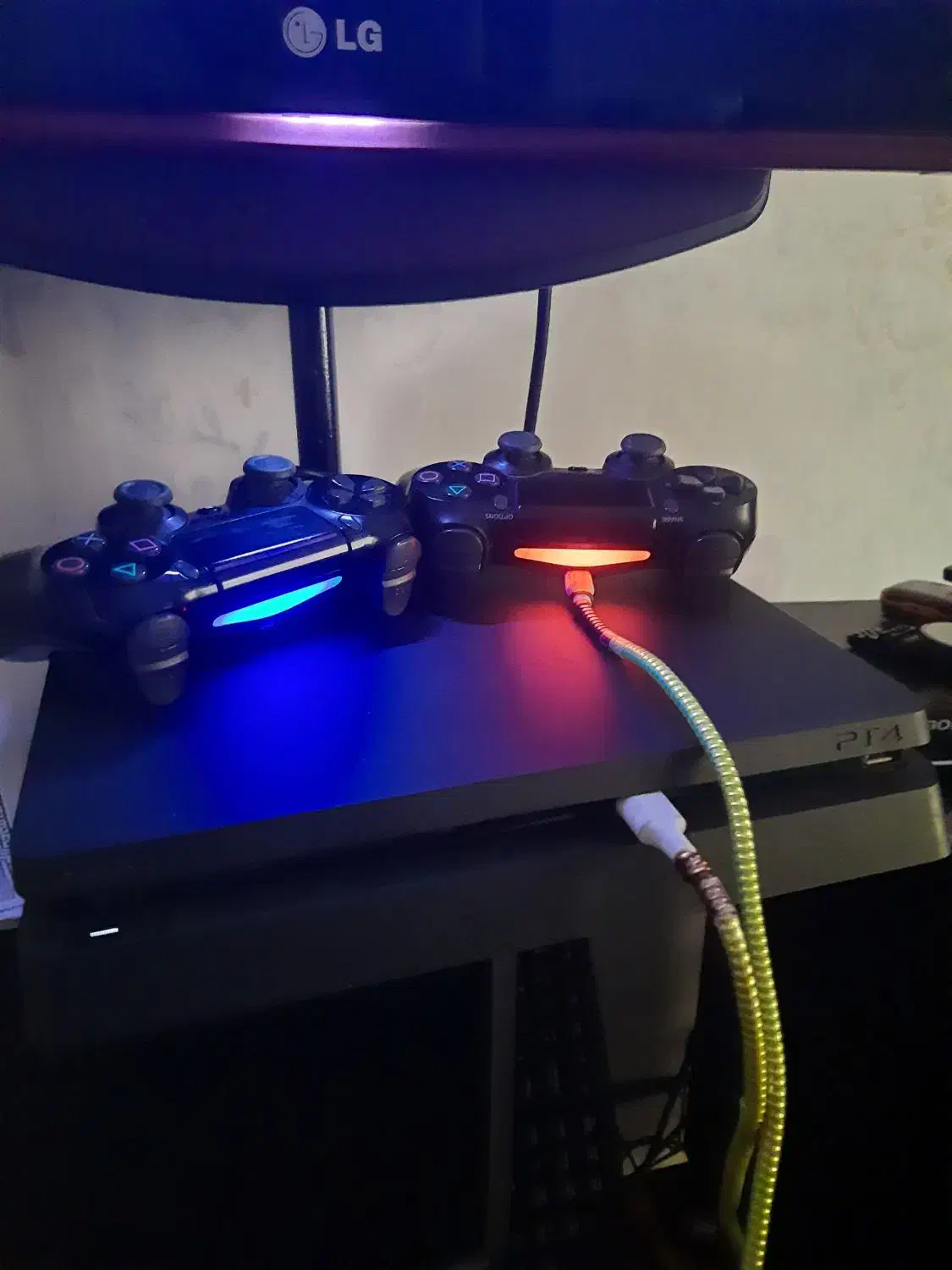 ps4 slim درحد|کنسول، بازی ویدئویی و آنلاین|برازجان, |دیوار