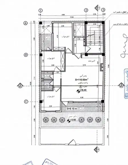 پیش فروش تک واحد۱۱۵ متری۳خوابه وام دار گلستان/سعدی|پیشفروش املاک|اهواز, گلستان|دیوار
