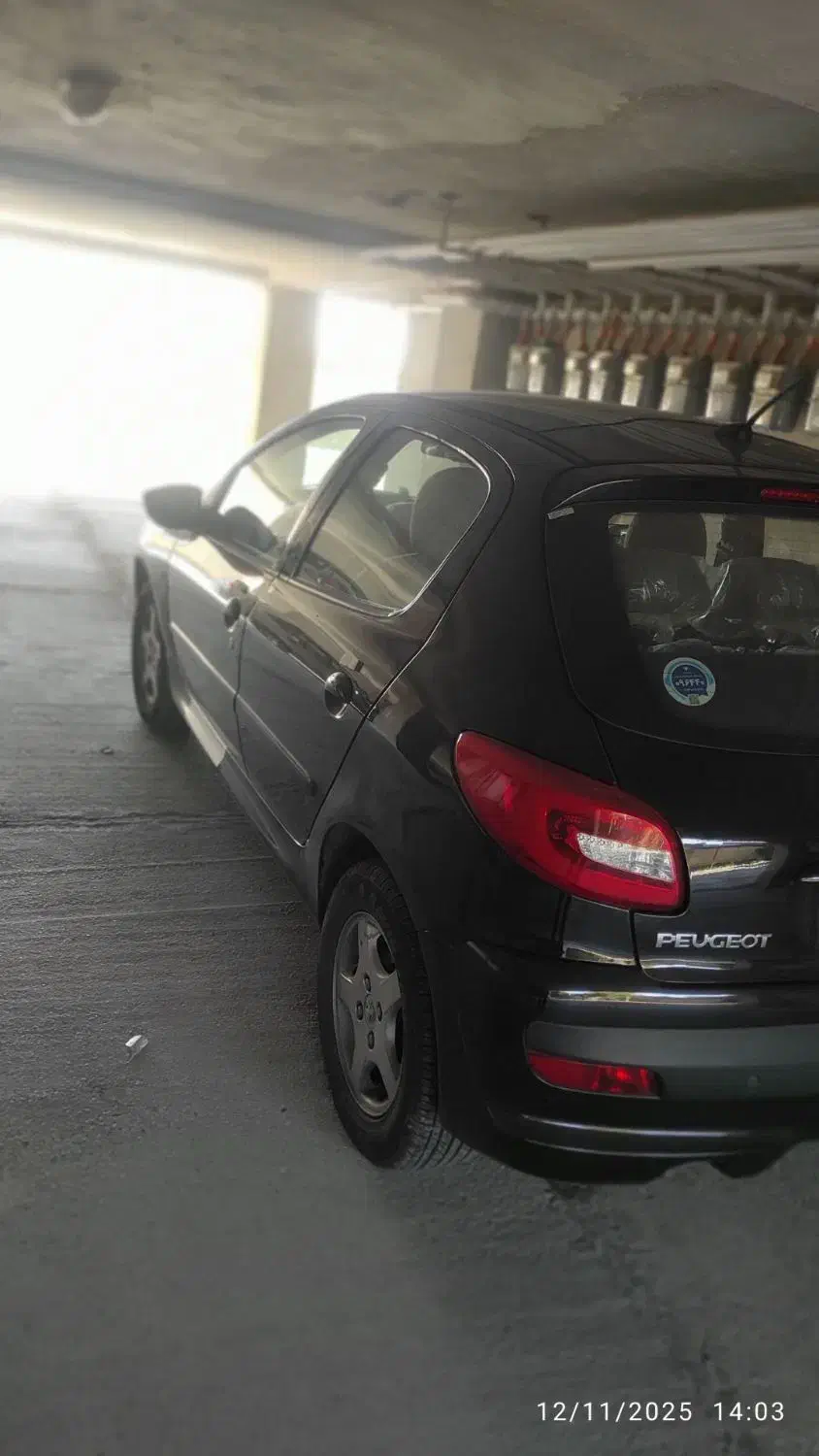 ۲۰۷ پانا ۸۵ گانه مشکی|خودرو سواری و وانت|گنبد کاووس, |دیوار