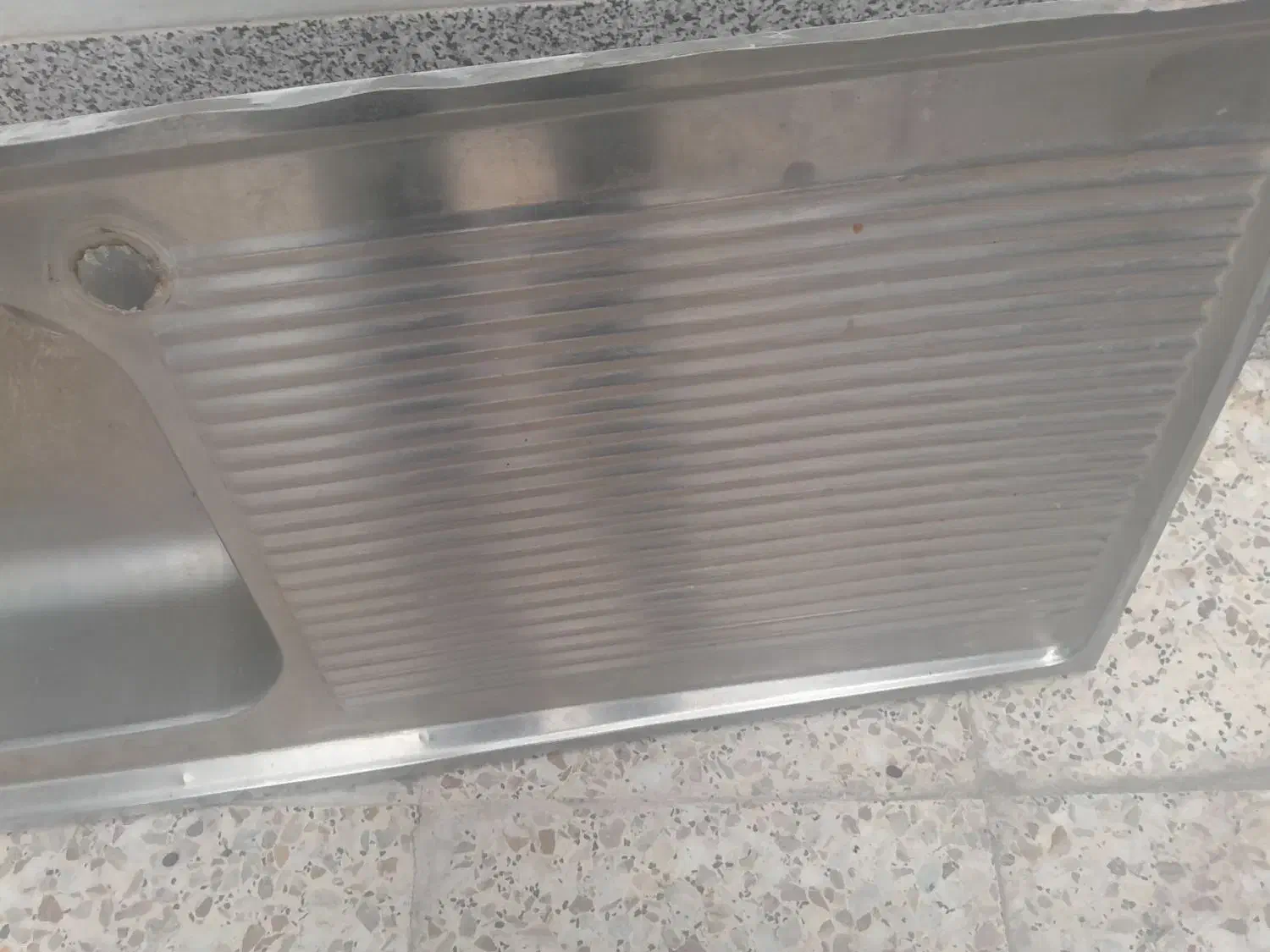 سینک آشپزخانه سالم|آب‌چکان و نظم‌دهنده ظروف|فسا, |دیوار