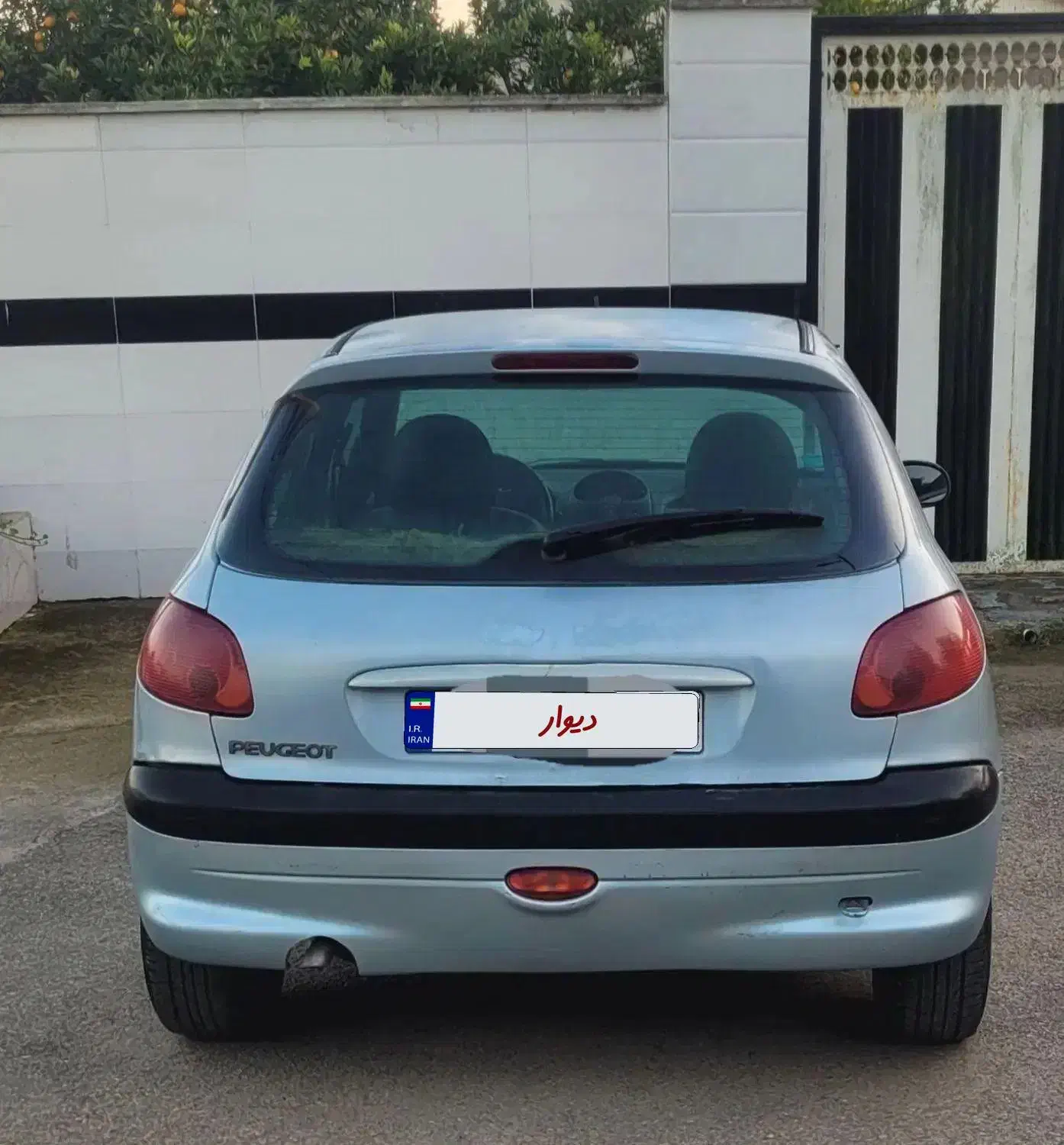 فروش پژو ۲۰۶ مدل ۸۲|خودرو سواری و وانت|کوهیخیل, |دیوار
