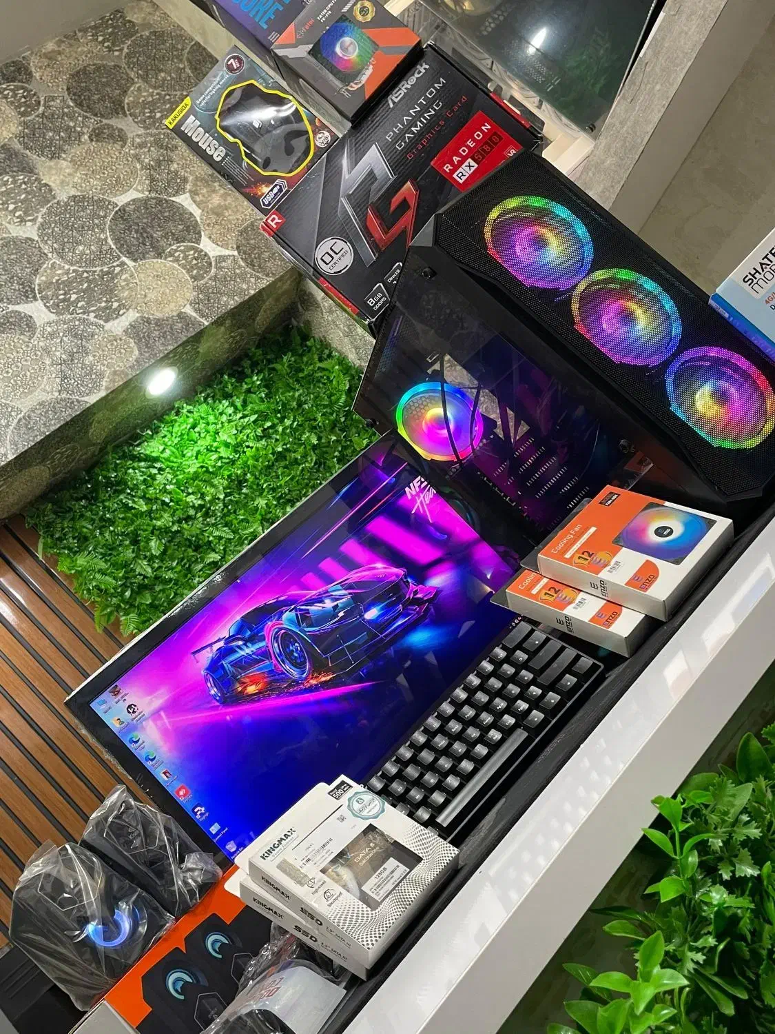 کامپیوتر سوپر گیمینگ|رایانه رومیزی|اهواز, زندوکیلی|دیوار