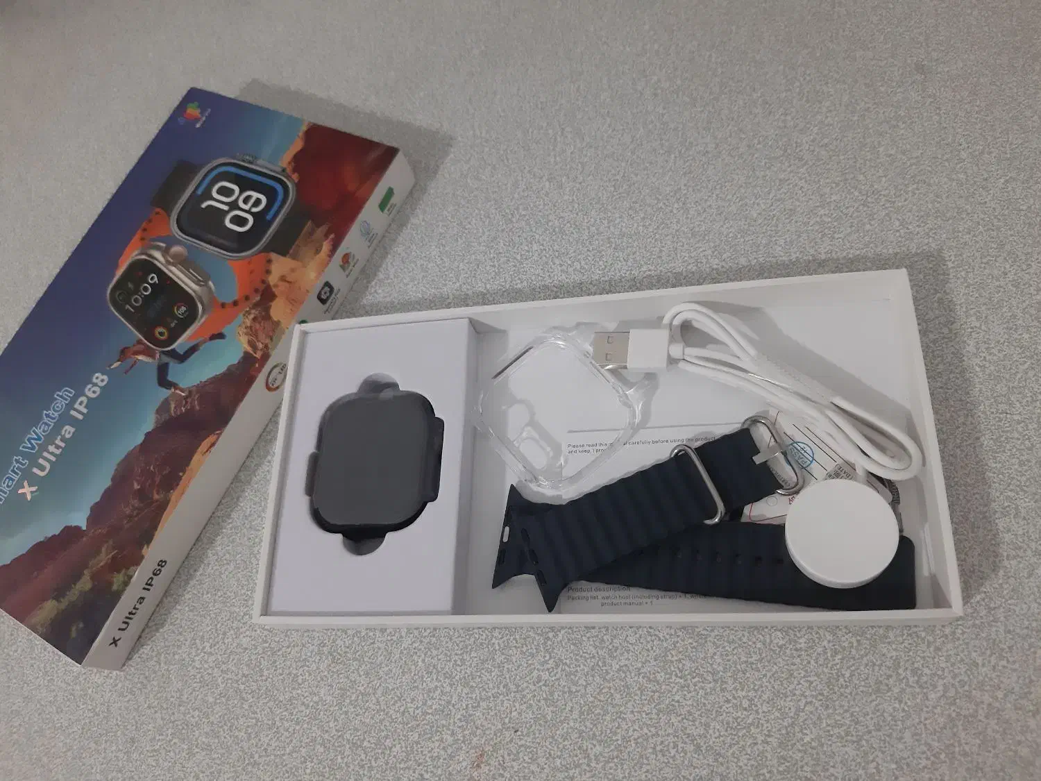 ساعت هوشمند  X Ultra IP68 کاملا ضد آب|ساعت|کرمانشاه, |دیوار