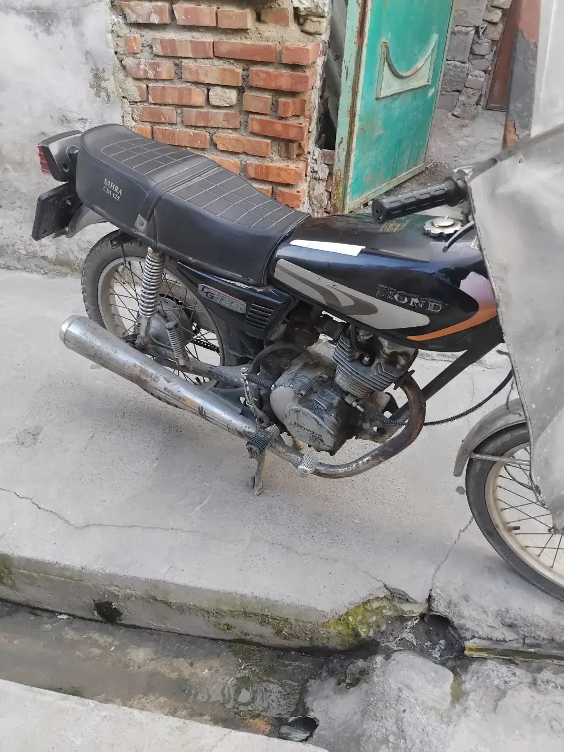 موتور ۱۲۵ مزایده|موتورسیکلت|کردکوی, |دیوار