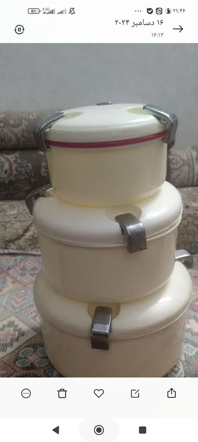 ظرف سه تیکه|ظروف نگهدارنده، پلاستیکی، یک‌بارمصرف|تهران, تهرانسر شمالی|دیوار