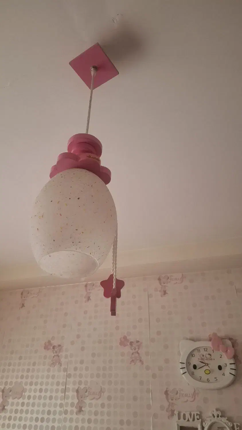 لوستر اتاق کودک|لوستر و چراغ آویز|سنندج, |دیوار