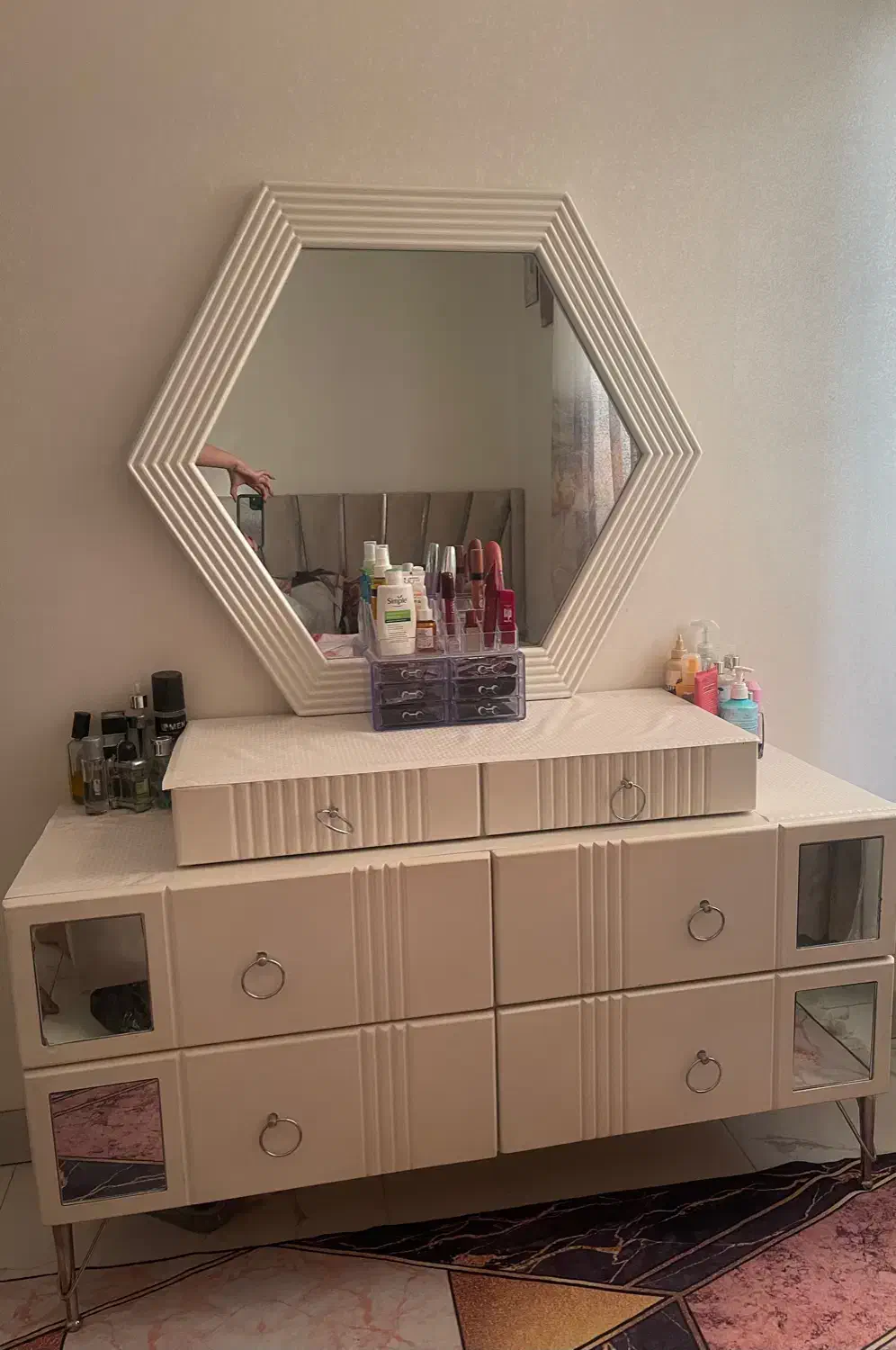 میزتوالت با اینه|تخت و سرویس خواب|تهران, شهرک شریفی|دیوار