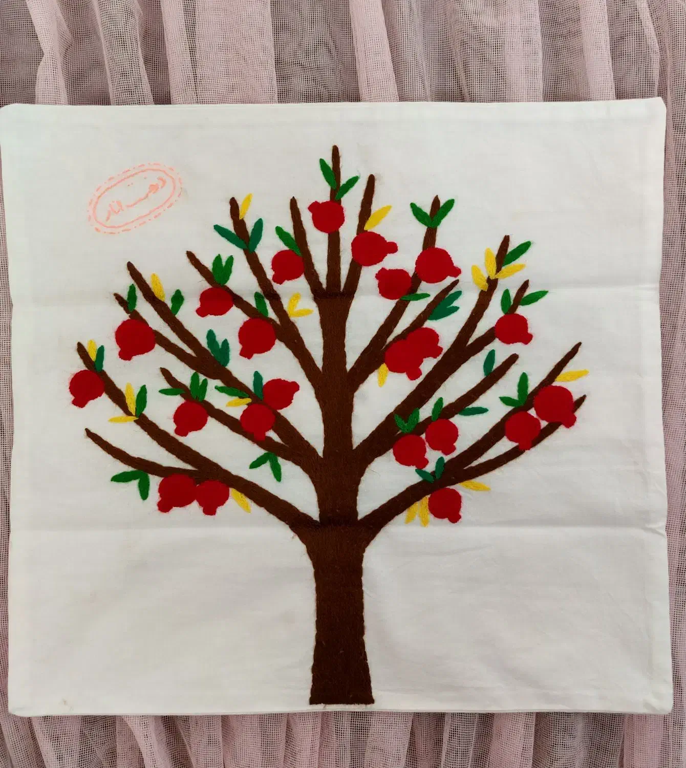 کوسن گلدوزی|صنایع دستی و سایر لوازم تزئینی|تهران, سازمان برنامه جنوبی|دیوار