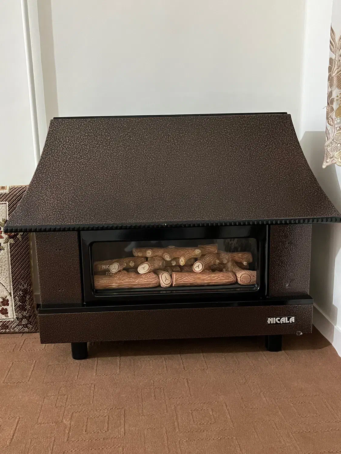 بخاری هیزمی نیک کالا|بخاری، هیتر، شومینه|اقبالیه, |دیوار