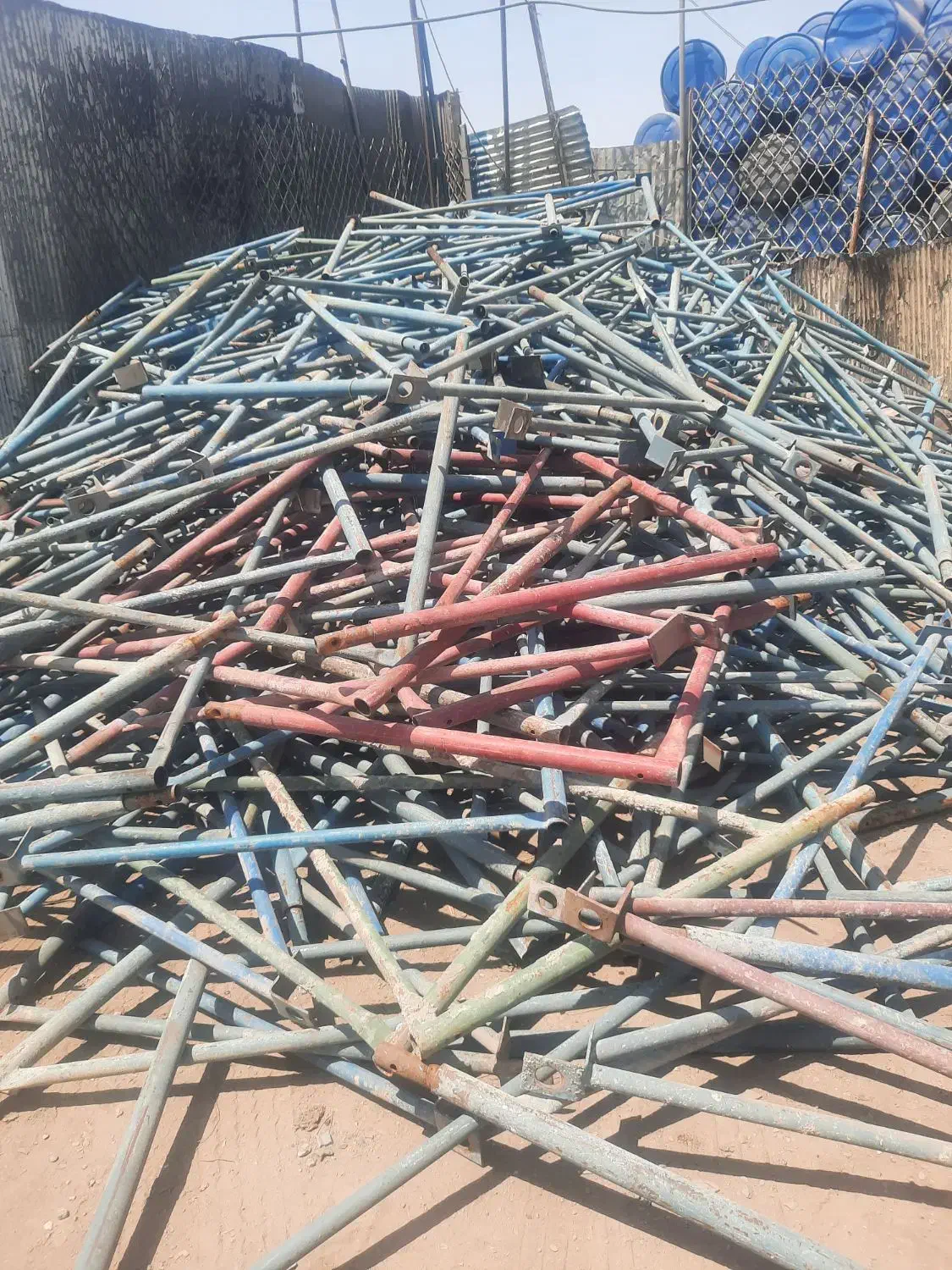 داربست مثلثی اسکافلد|مصالح و تجهیزات ساختمان|تهران, شهرک ابوذر|دیوار