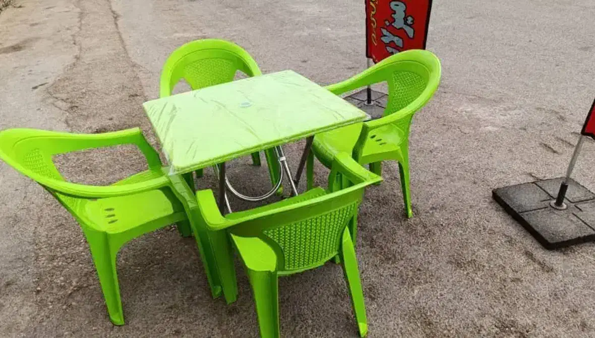 میز و صندلی جگرکی و فلافلی / اقتصادی کد54 نسیم شهر|میز و صندلی غذاخوری|نسیم‌شهر, |دیوار