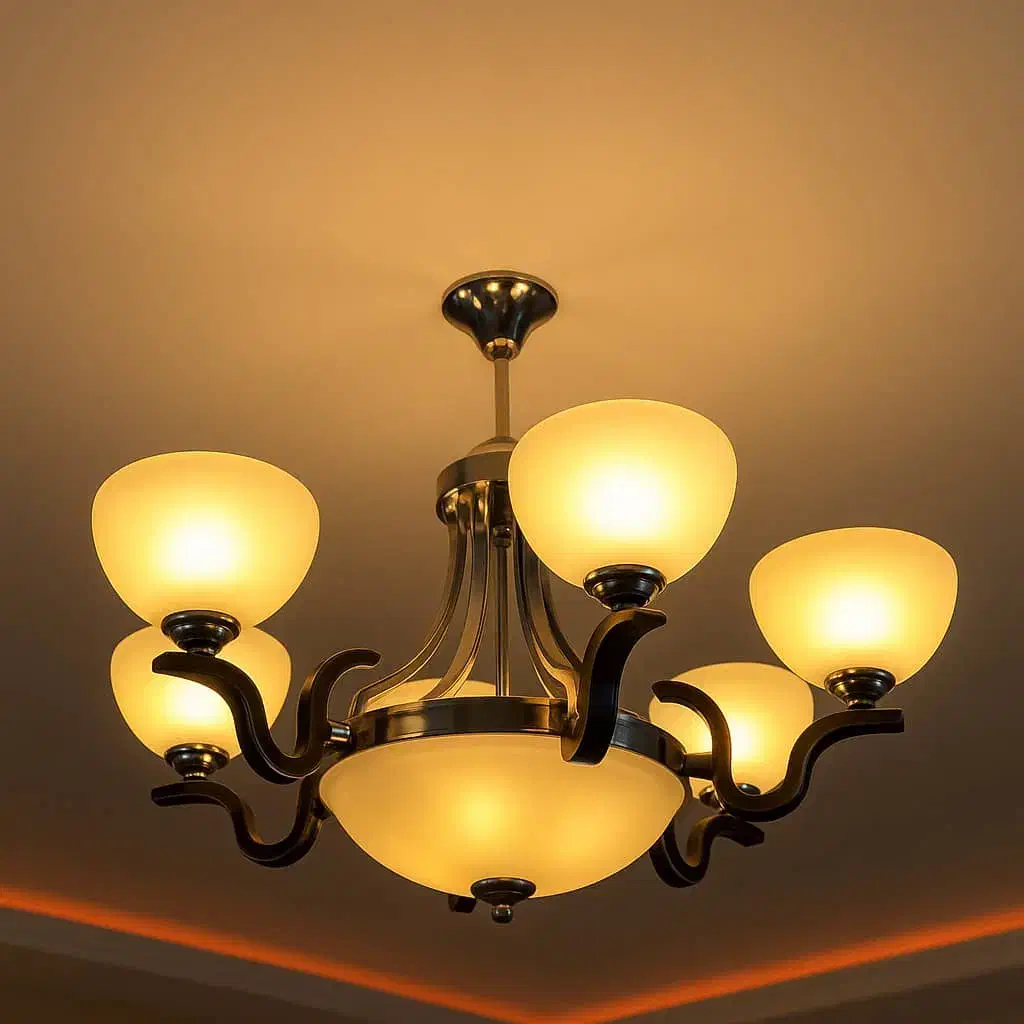 لوستر ۵ شعله|لوستر و چراغ آویز|بندر انزلی, تهران|دیوار