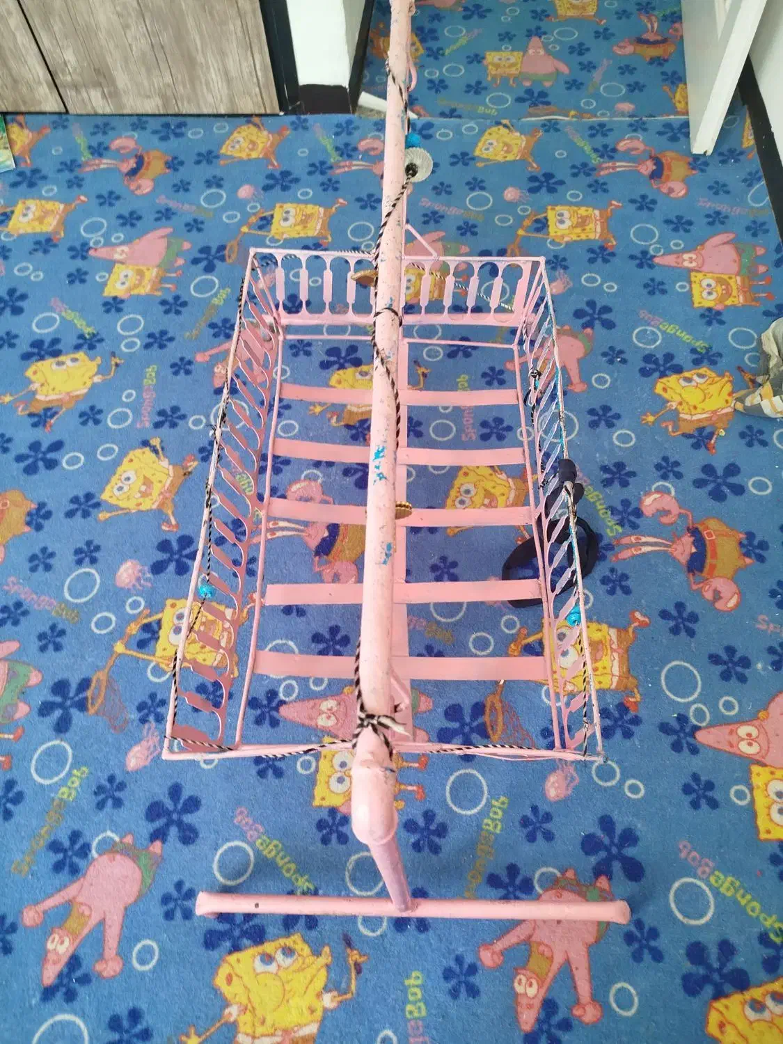 گهواره فلزی|تخت و صندلی بچه|ایلام, |دیوار