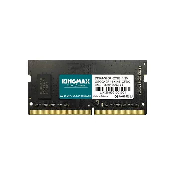 رم لپ‌تاپ کینگ‌مکس DDR4 32GB 3200MHz|قطعات و لوازم جانبی رایانه|کرج, ساماندهی|دیوار