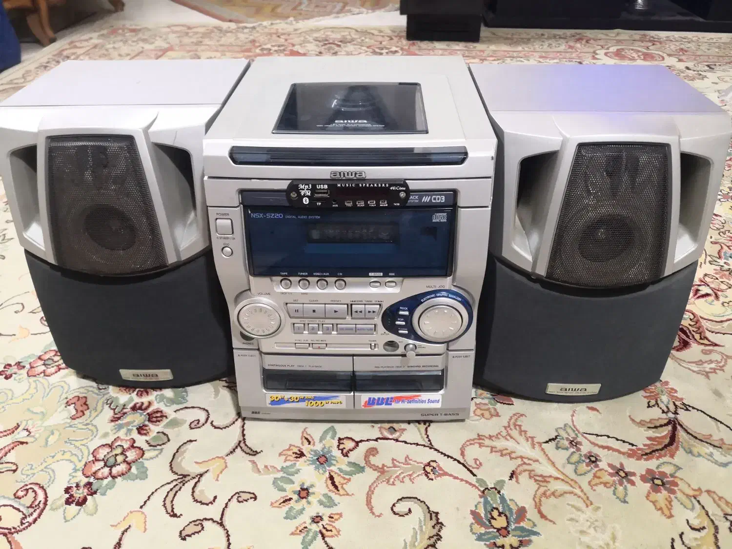 ضبط ایوا بلوتوث و aux|سیستم صوتی خانگی|مشهد, تربیت (صدف)|دیوار