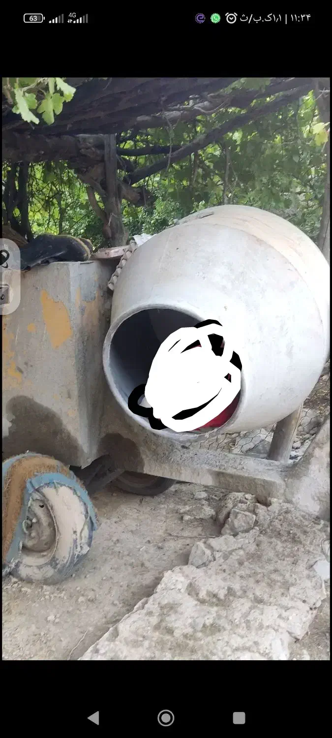 میکسر گازوئیلی سالم|ماشینآلات صنعتی|ناغان, |دیوار