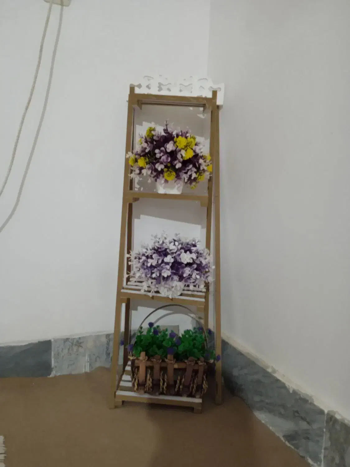 استند گل|گل مصنوعی|خرم‌آباد, |دیوار