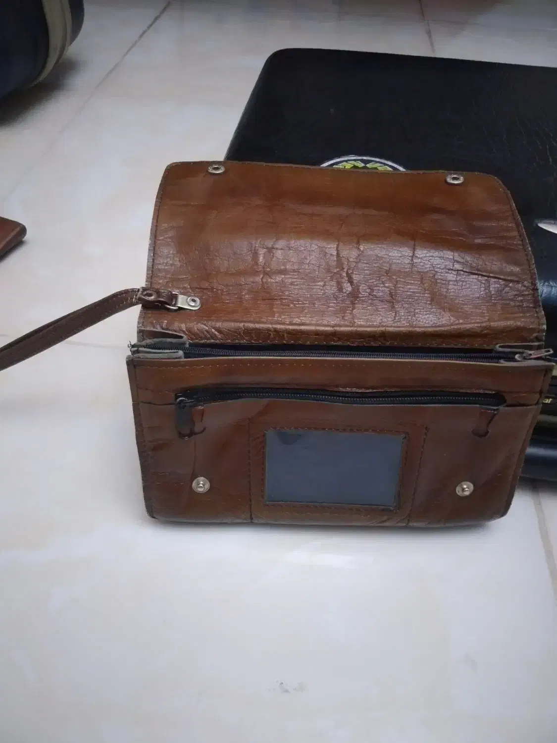 کیف پول بغل چرم چرم|کیف، کفش، کمربند|تبریز, |دیوار