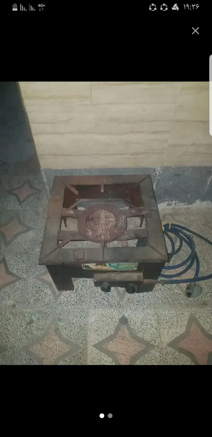 گاز ۲شعله ۵۰در ۵۰|اجاق گاز و لوازم برقی پخت‌وپز|بندرعباس, |دیوار