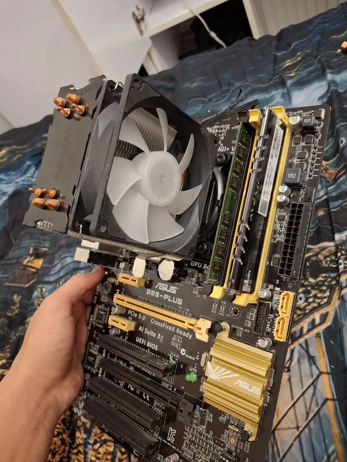 فن کولر گیمینگ گرین notus-100 argb|قطعات و لوازم جانبی رایانه|رشت, استادسرا|دیوار