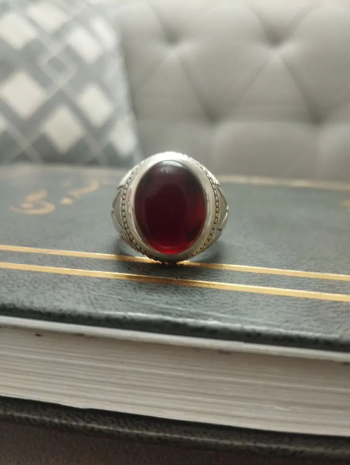 انگشتر کار دست یک یک به ضمانت|جواهرات|قرچک, باقرآباد|دیوار