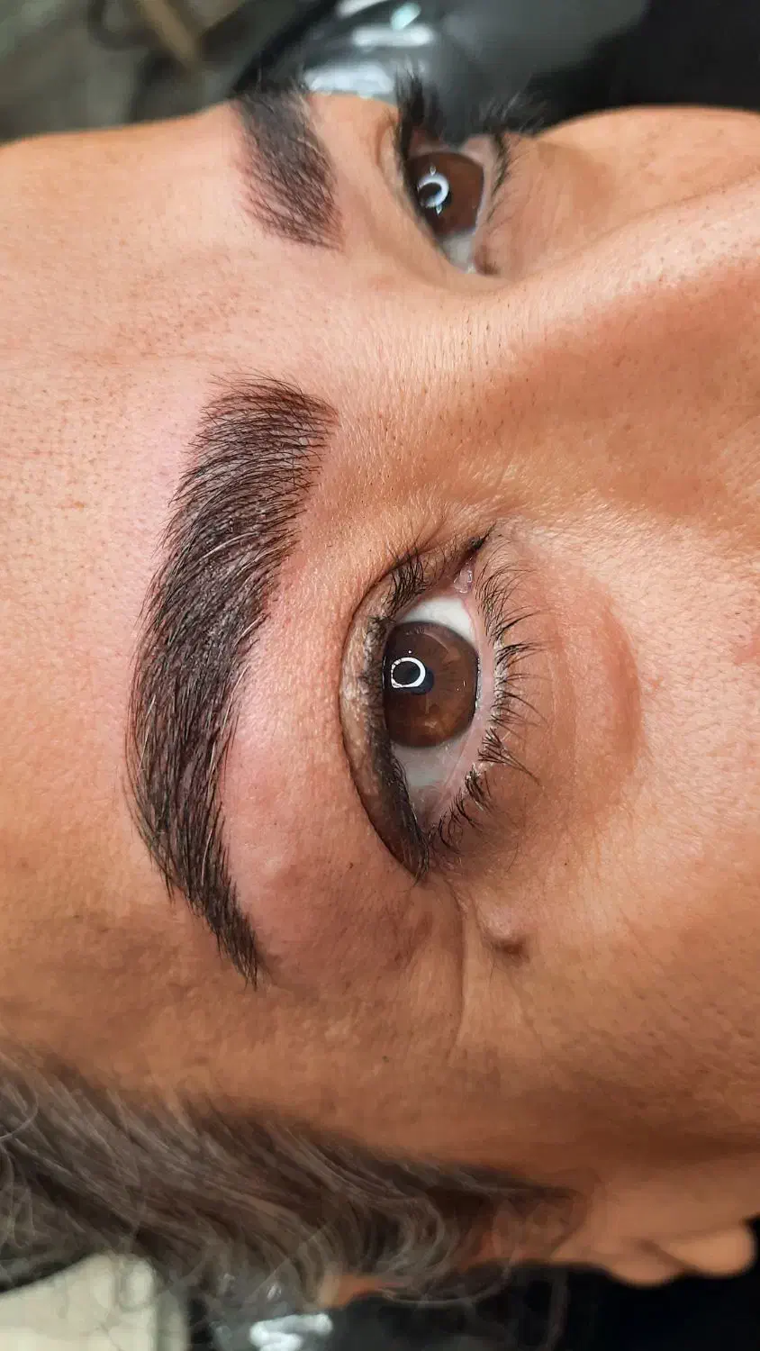 مدل برای فیبروز ابرو میکروبلیدینگ خط چشم و شیدینگ|خدمات آرایشگری و زیبایی|مراغه, |دیوار