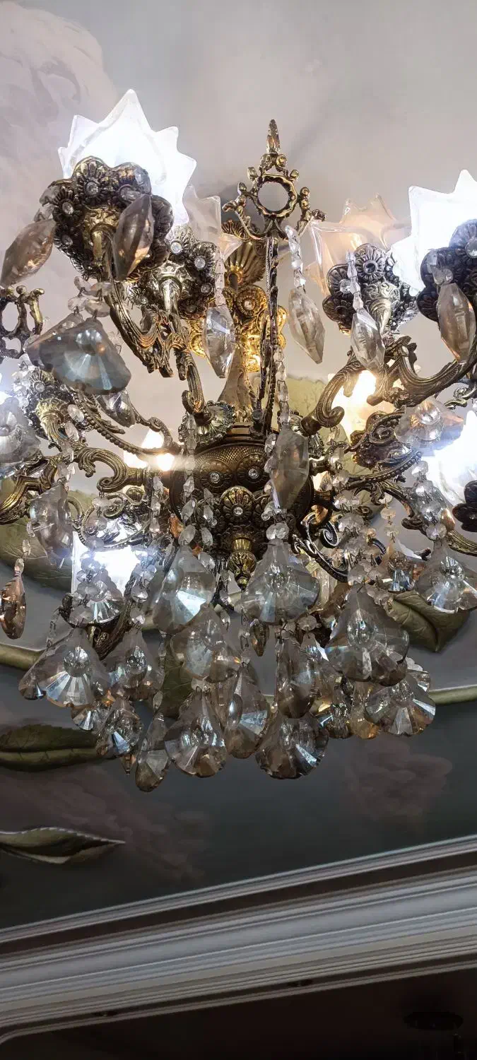 لوستر|لوستر و چراغ آویز|ری, شهید غیوری (ابن باویه)|دیوار