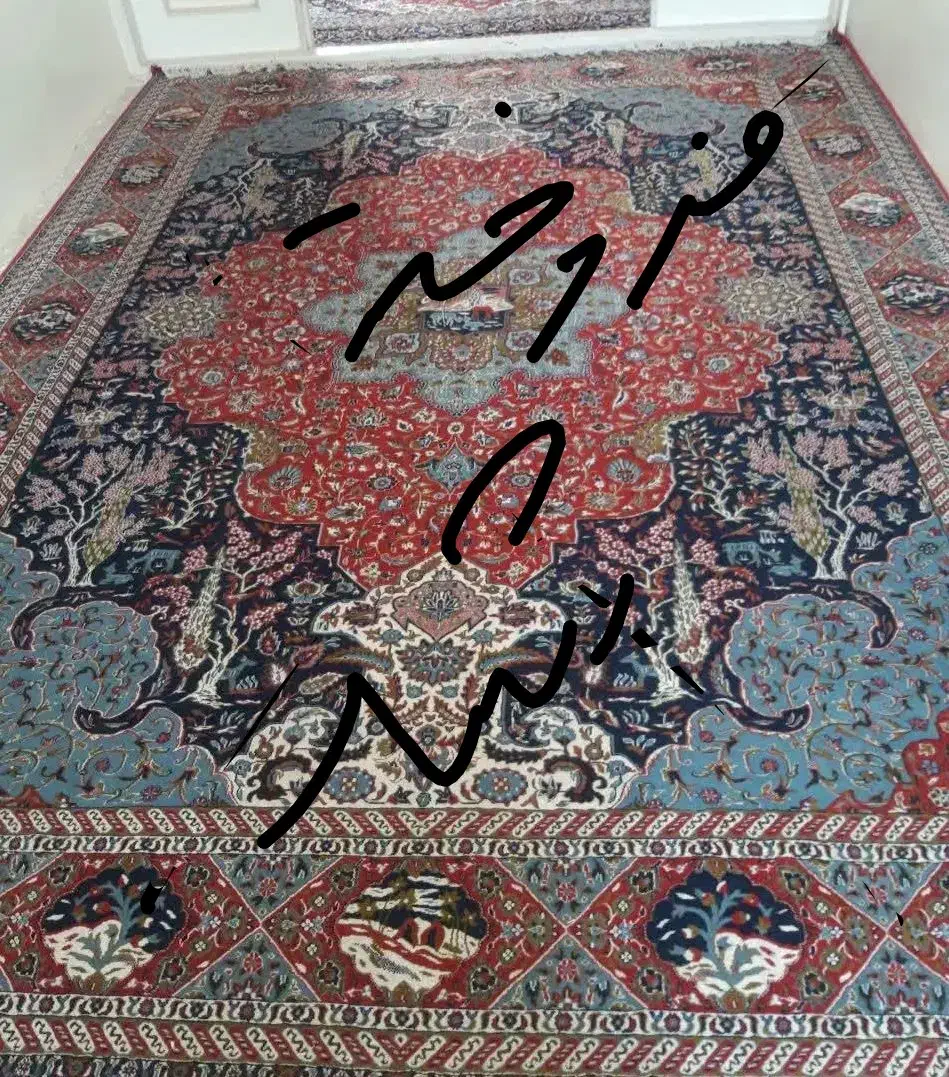 فرش ۱۲ متری|فرش|زنجان, |دیوار