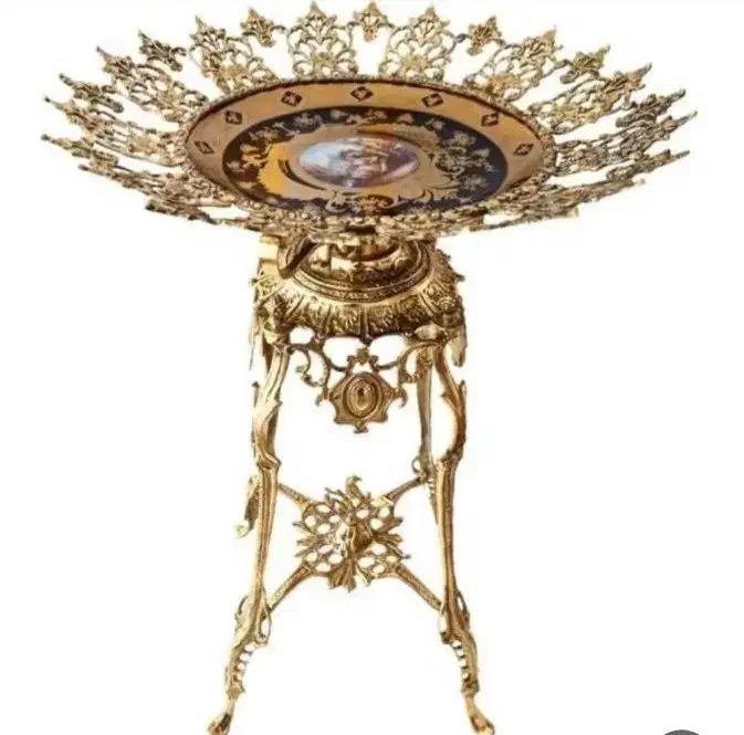 میوه خوری کنارسالنی برنز برنزی|ظروف سرو و پذیرایی|کرج, حصارک پایین|دیوار