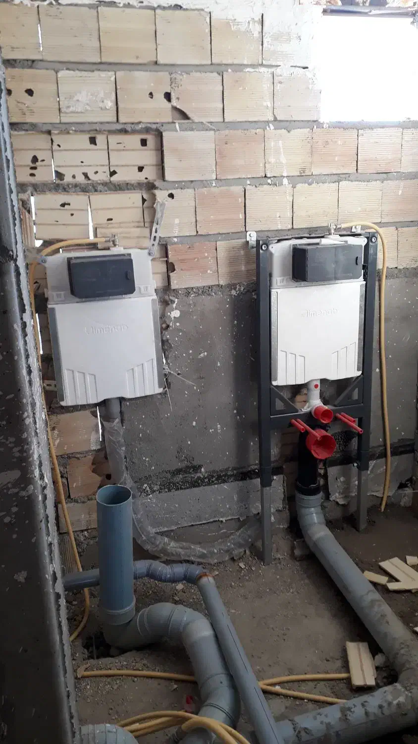 لوله کشی پکیج پنج لایه لوله سفید|خدمات پیشه و مهارت|مشگین شهر, |دیوار