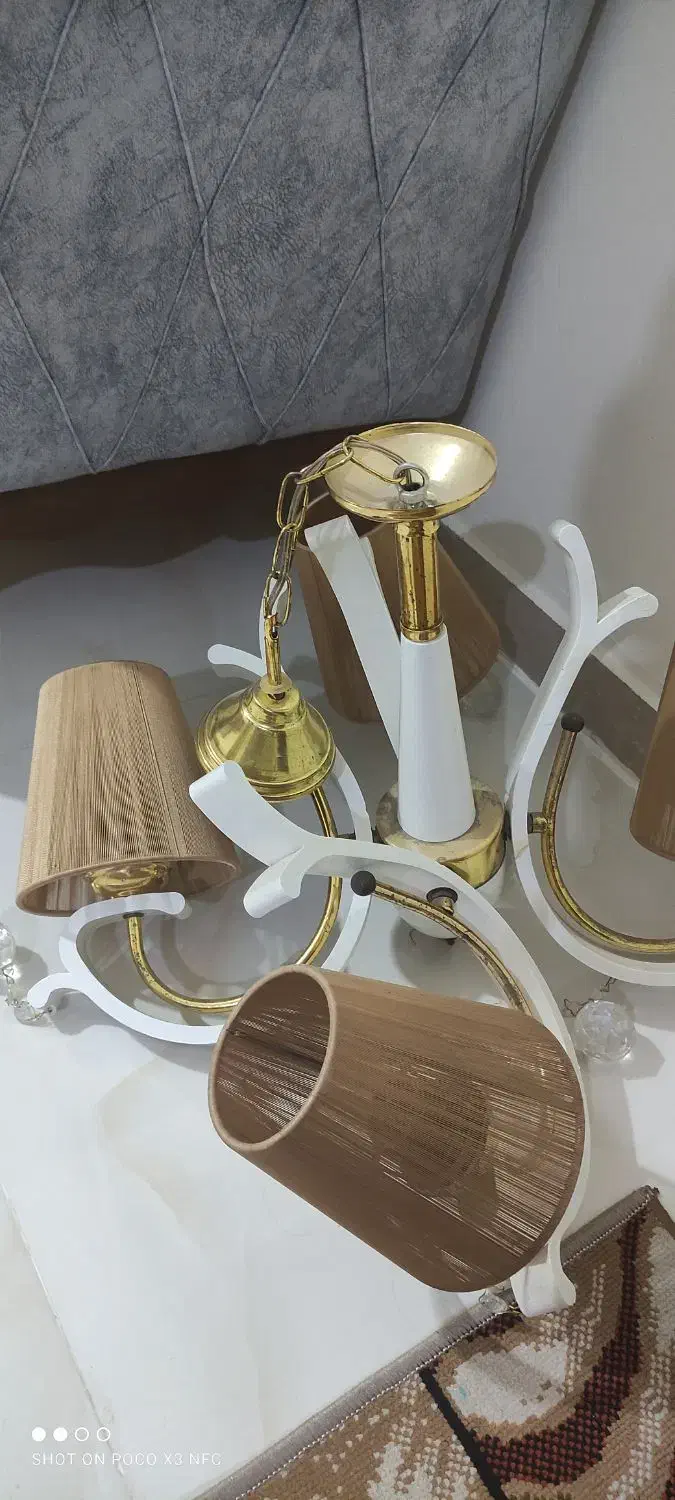 لوستر|لوستر و چراغ آویز|پرند, فاز ۶|دیوار