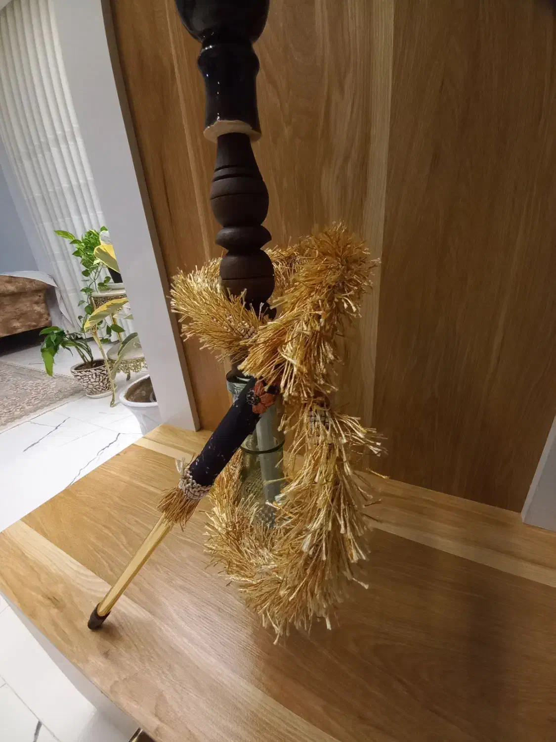 قلیون چوبی|صنایع دستی و سایر لوازم تزئینی|شیروان (خراسان), |دیوار