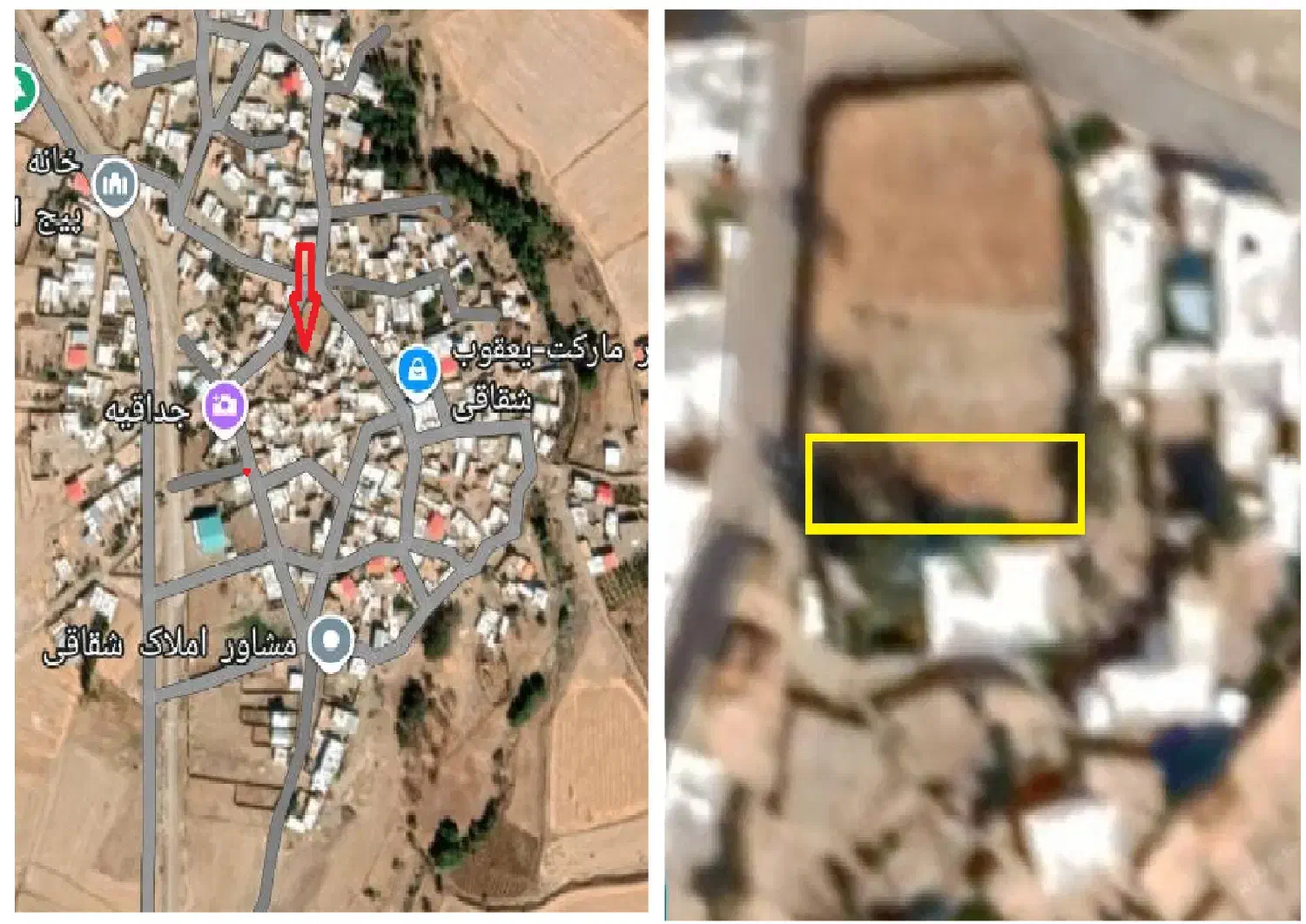 زمین مسکونی واقع در مرکز روستای جداقیه ابهر|فروش زمین و ملک کلنگی|صائین قلعه, |دیوار