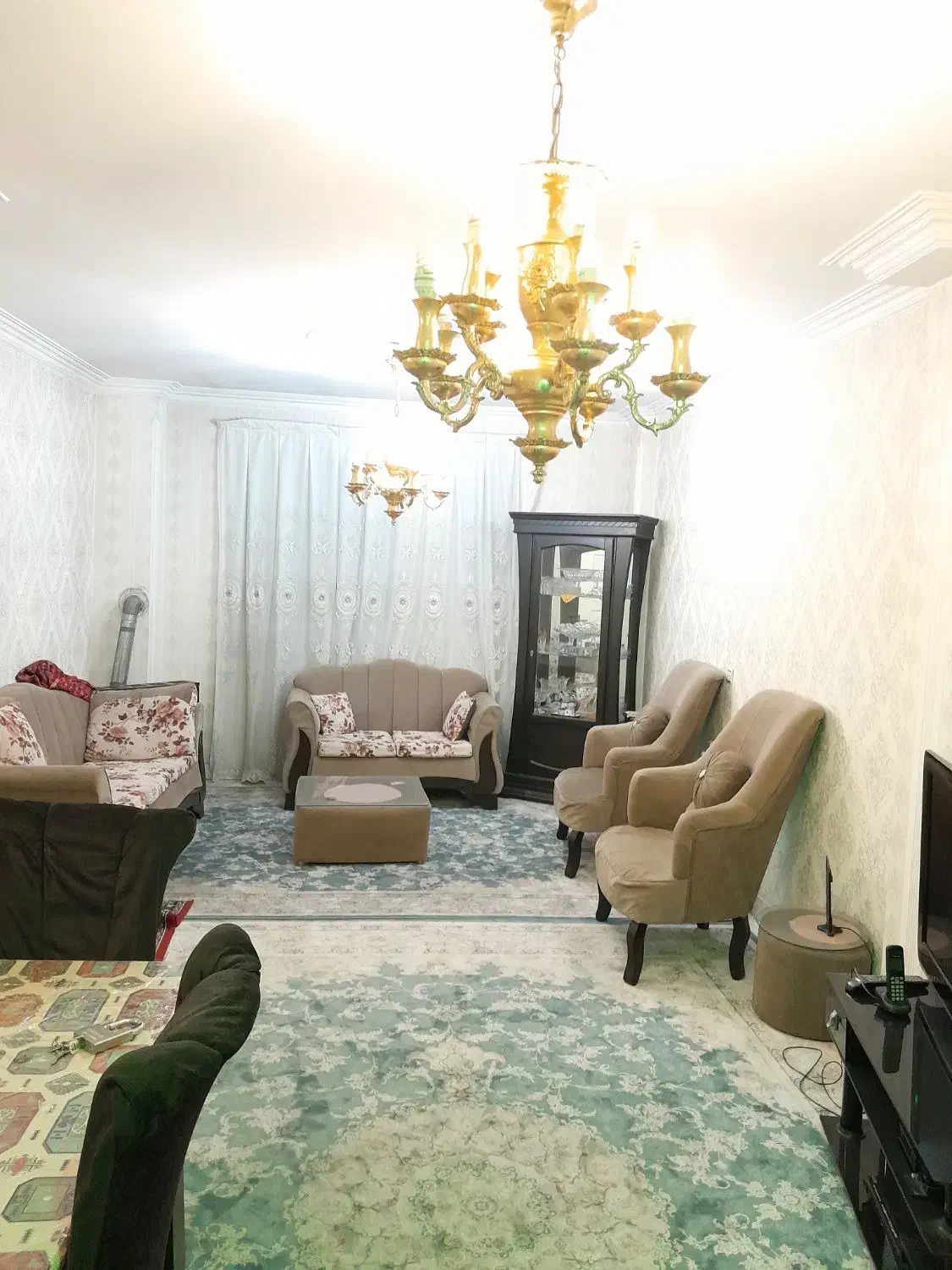 ۷۸متر/بر آذربایجان/۲ خواب/پارکینگ/طبقه اول واقعی|فروش آپارتمان|تهران, سلسبیل شمالی|دیوار