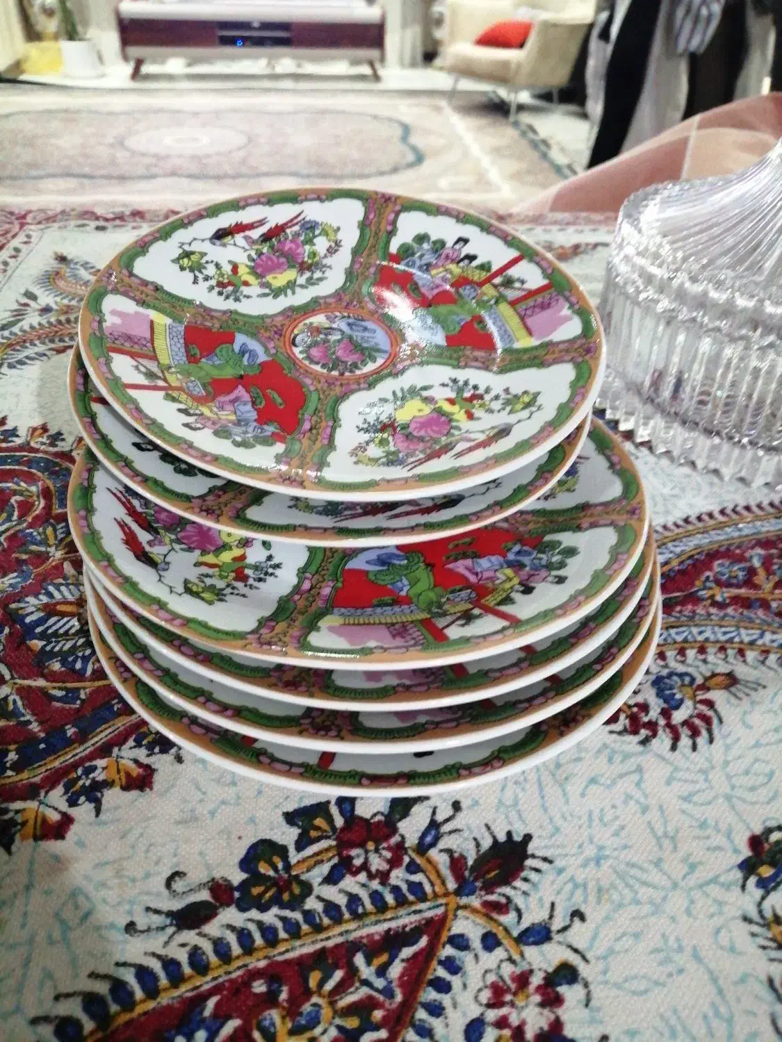 پیش دستی میوه خوری وسینی دکوری|ظروف سرو و پذیرایی|شیراز, لاله|دیوار