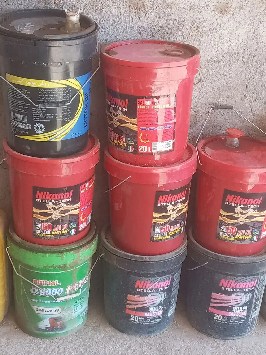 سطل‌محکم|ظروف نگهدارنده، پلاستیکی، یک‌بارمصرف|اردبیل, |دیوار