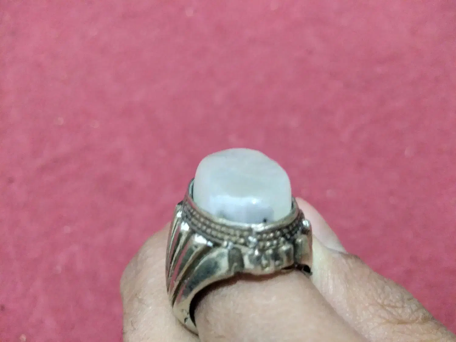 انگشترجنس رکاب نیکل ولی نقرنیستندولی سنگهامدنیه|جواهرات|شریف‌آباد, |دیوار