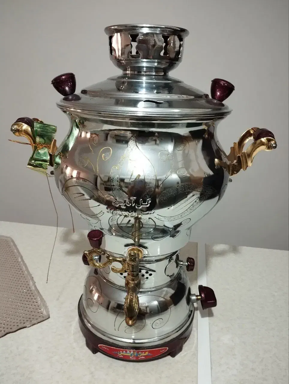 سماورگل اذین شش لیتری نو|سماور، چایساز، قهوهساز|بجنورد, |دیوار