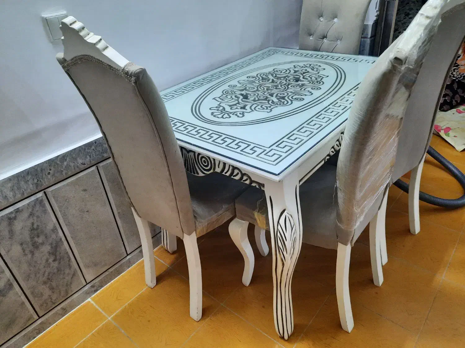 میز نهارخوری|میز و صندلی غذاخوری|دورود, |دیوار