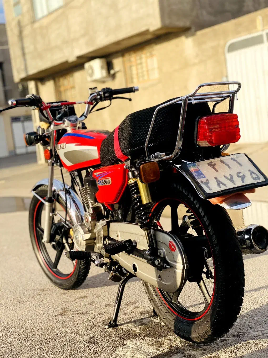 موتور سنین ۲۰۰ فوق‌العاده تمیز|موتورسیکلت|مراغه, |دیوار