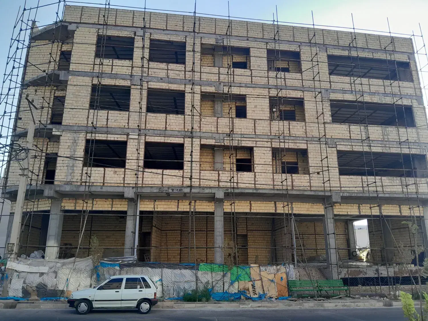 نصب داربست فلزی|خدمات پیشه و مهارت|قم, نیروگاه|دیوار