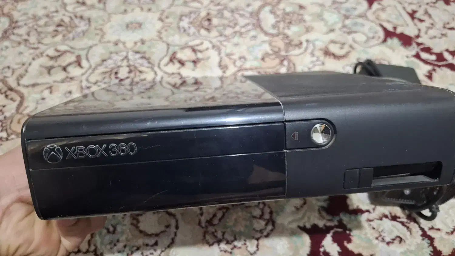 ایکس باکس 360سوپر اسلیم دو دسته جیتگ|کنسول، بازی ویدئویی و آنلاین|محمدیه-قزوین, |دیوار