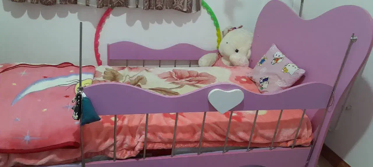 تختخواب و کمد کودک با نو هیچ فرقی نداره|تخت و سرویس خواب|لنگرود, |دیوار
