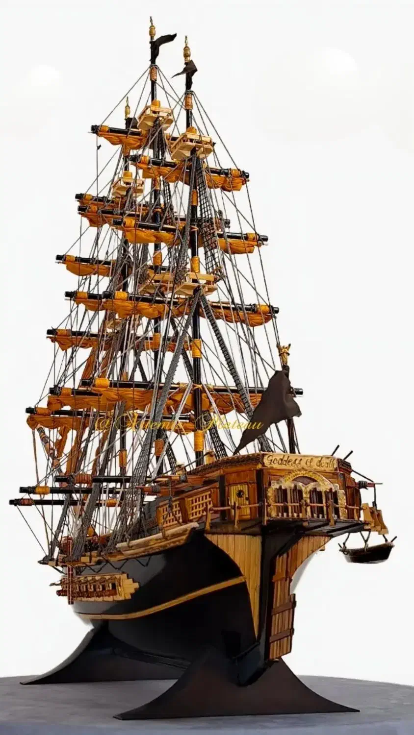 ماکت ناوگان کشتیهای بادبانی قدیمی کاملا دست ساز|کلکسیون اشیاء عتیقه|تهران, تهرانسر شرقی|دیوار