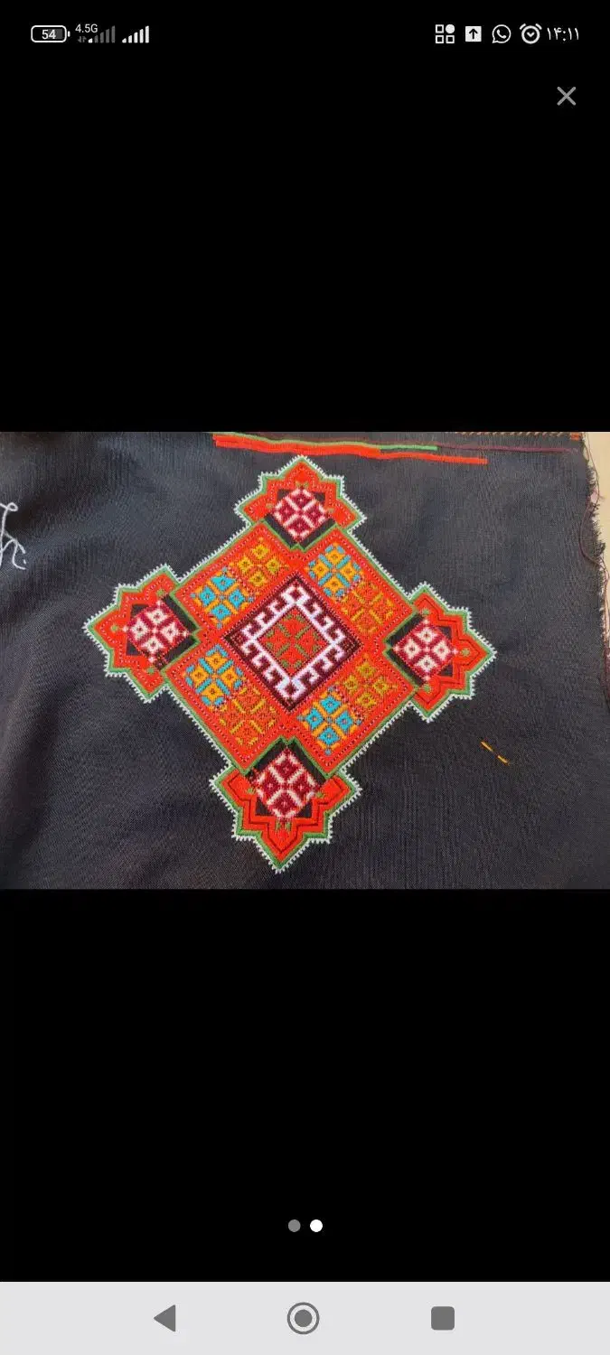 دوخت گل فرح|لباس|سراوان, |دیوار