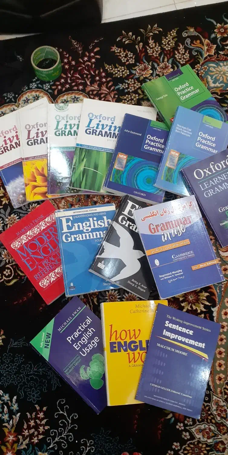 کتاب های گرامر و لغت انگلیسی|کتاب و مجله آموزشی|لاهیجان, گلستان|دیوار
