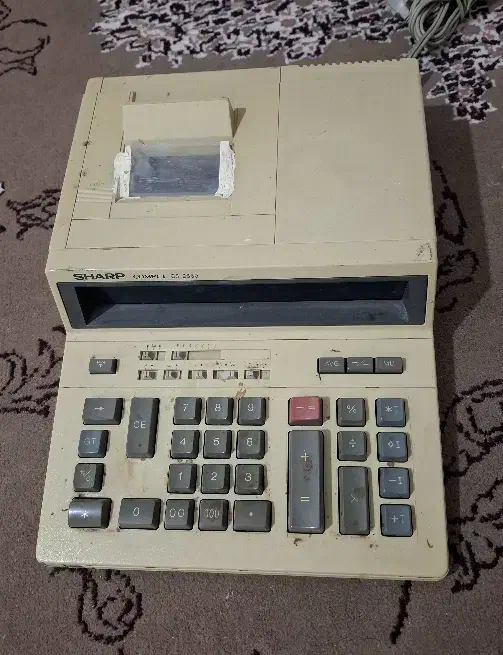 ماشین حساب SHARP|کلکسیون اشیاء عتیقه|رودشت (اصفهان), |دیوار