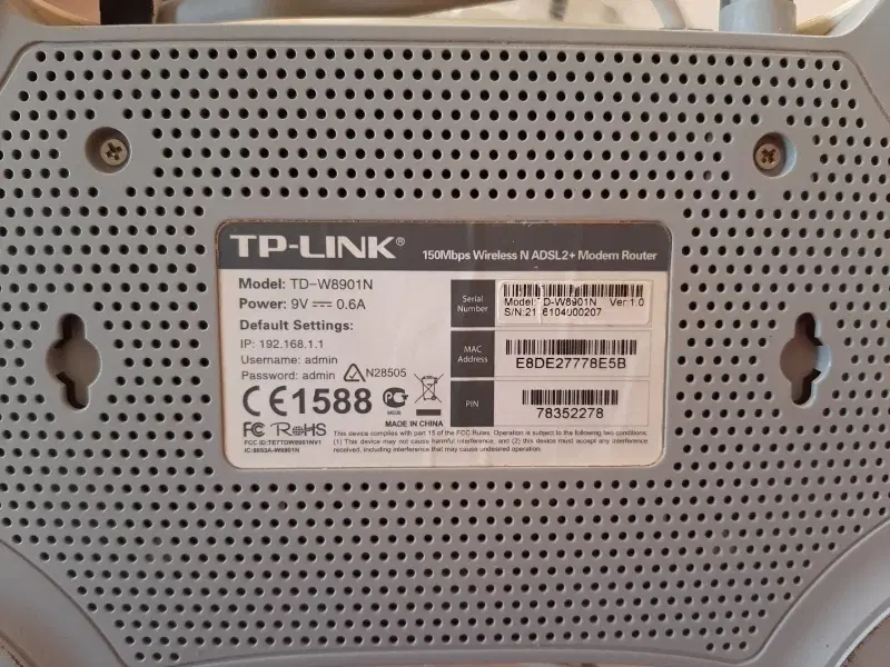 مودم قدیمی Tplink|مودم و تجهیزات شبکه|تهران, شهرک کوهسار|دیوار