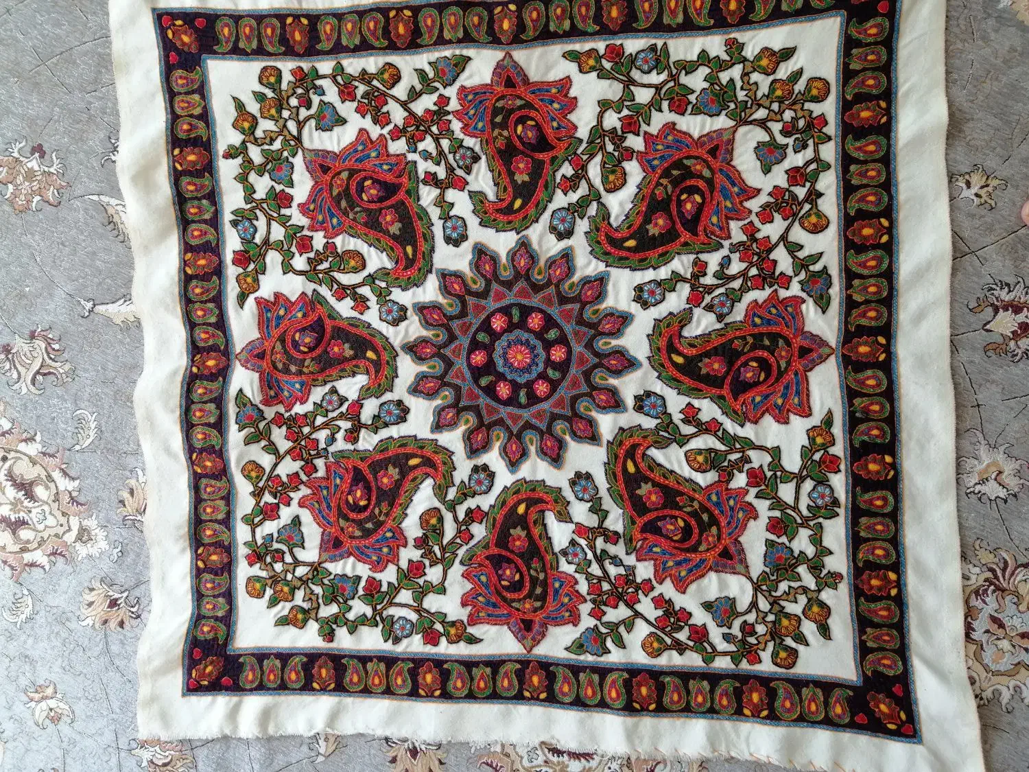 پته|پرده، رانر، رومیزی|کرمان, |دیوار