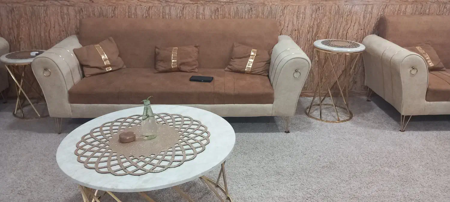 مبل ۸ نفره|مبلمان خانگی و میز عسلی|رامشیر, |دیوار